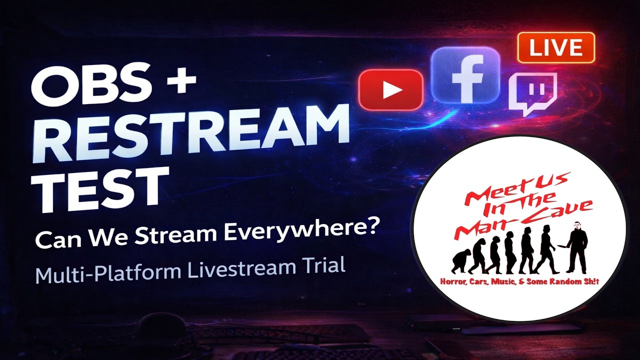 Will Restream Work For Meet Us In The Man-Cave?