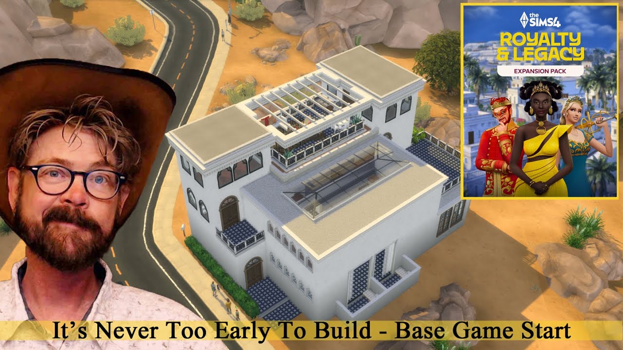 The Sims 4: Королевская семья и наследие — Никогда не рано строить — «Дом другого сына»
