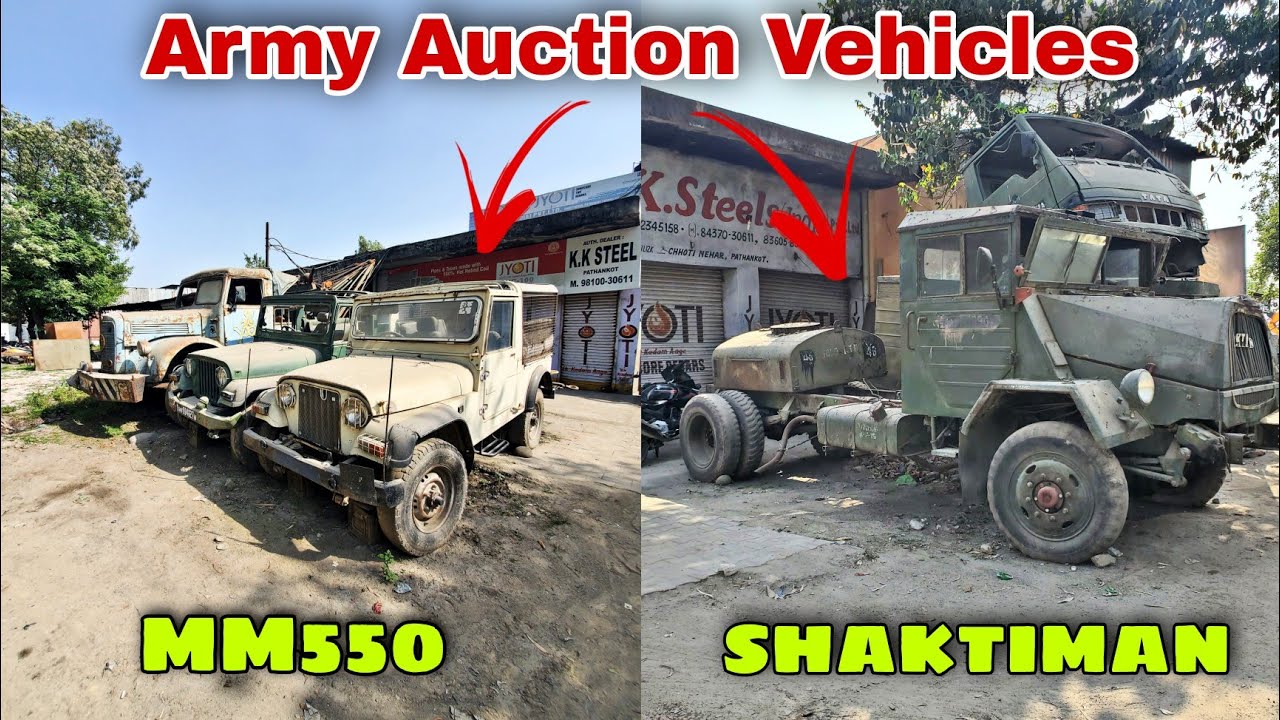 Army Stock MM550 and Shaktimaan Truck at Gandhi Godam Pathankot 🔥 Army MM550