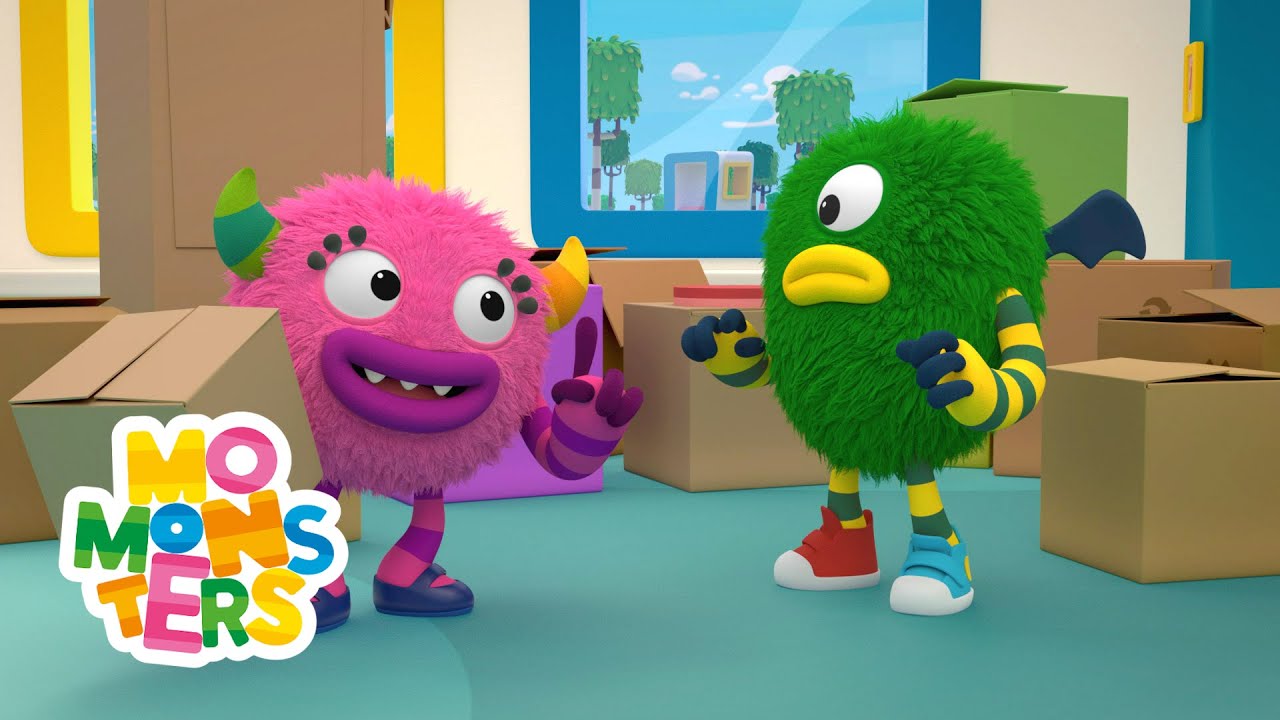 Cardboard Boxes - Kids learning videos | Momonsters