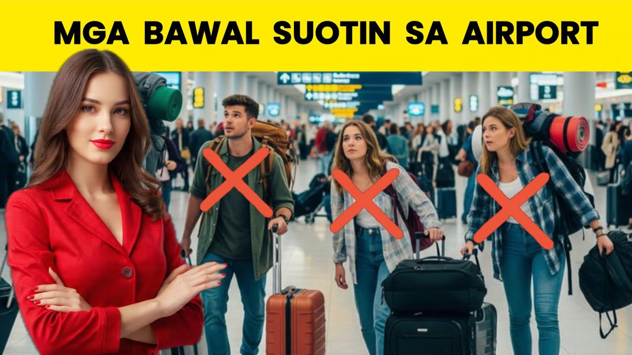 Mga Bawal Na Suotin Ngayon Sa Airport! | (At Bakit?)