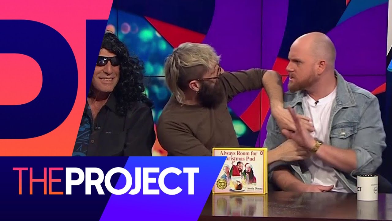 Aunty Donna join us live at the desk | The Project NZ