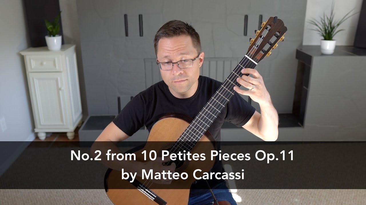 Allegretto, No.2, Op.11 by Carcassi & Lesson for Classical Guitar
