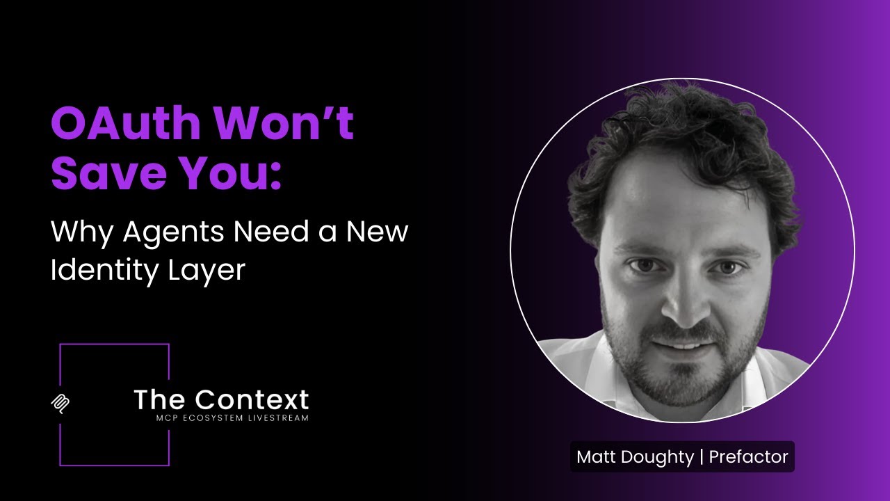 Agent Identity for MCP: Prefactor’s Approach to Secure, Auditable AI Agents (Demo + Deep Dive)