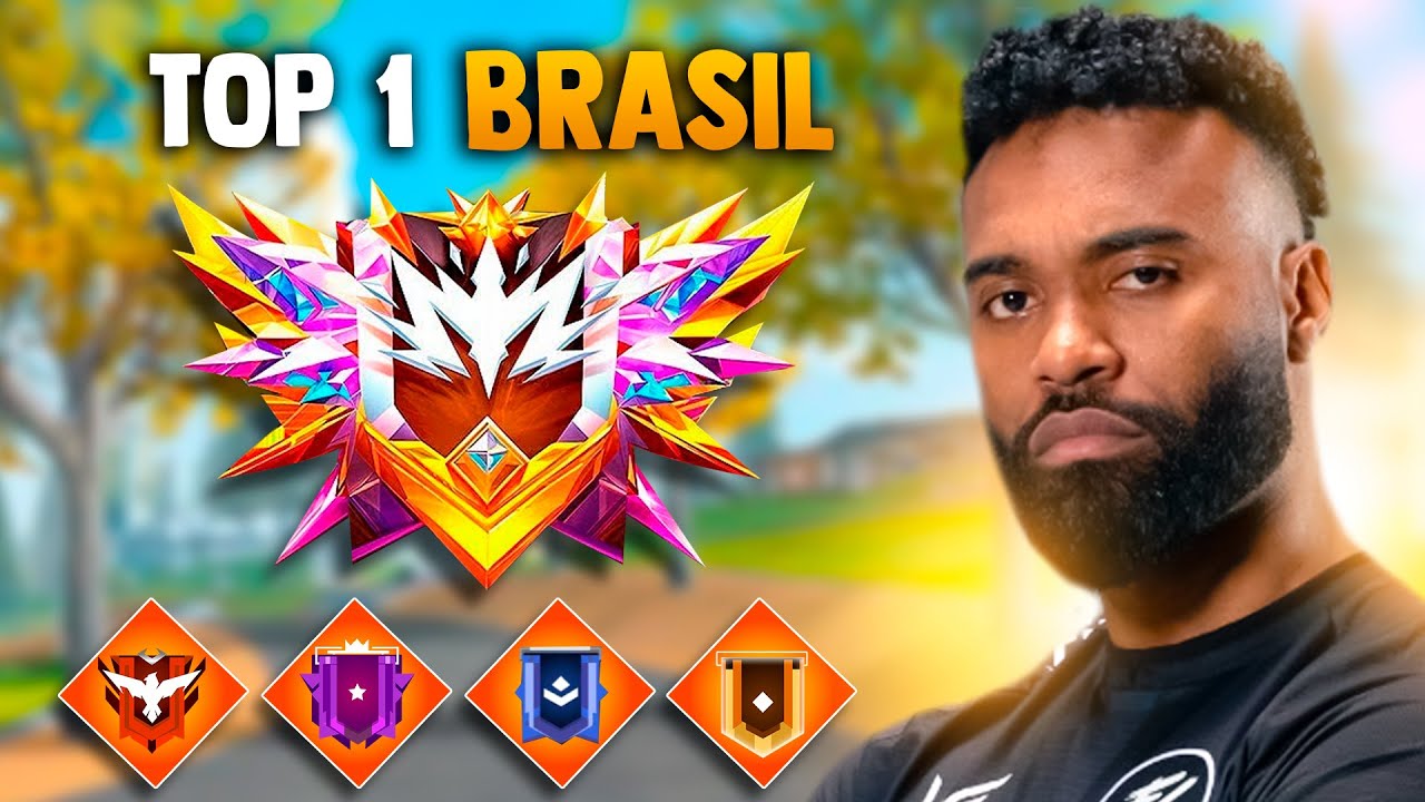 DO BRONZE AO TOP 1 GLOBAL NO FREE FIRE EM 1 DIA
