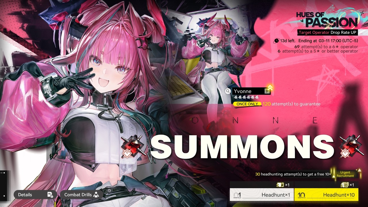 Arknights: Endfield - Hues of Passion Headhunting Pulls