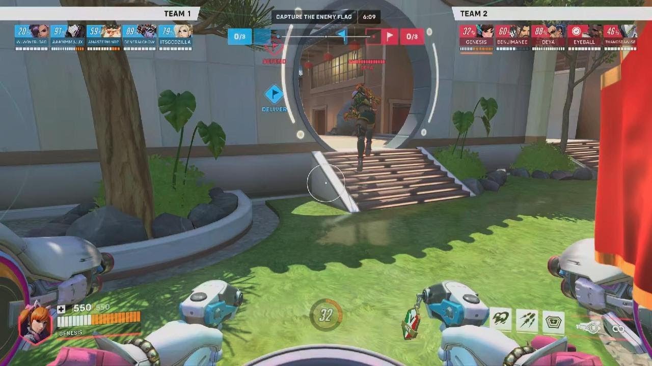 Overwatch 2 - Deya, Genesis, Benjimanee, and ThanosDaWise.