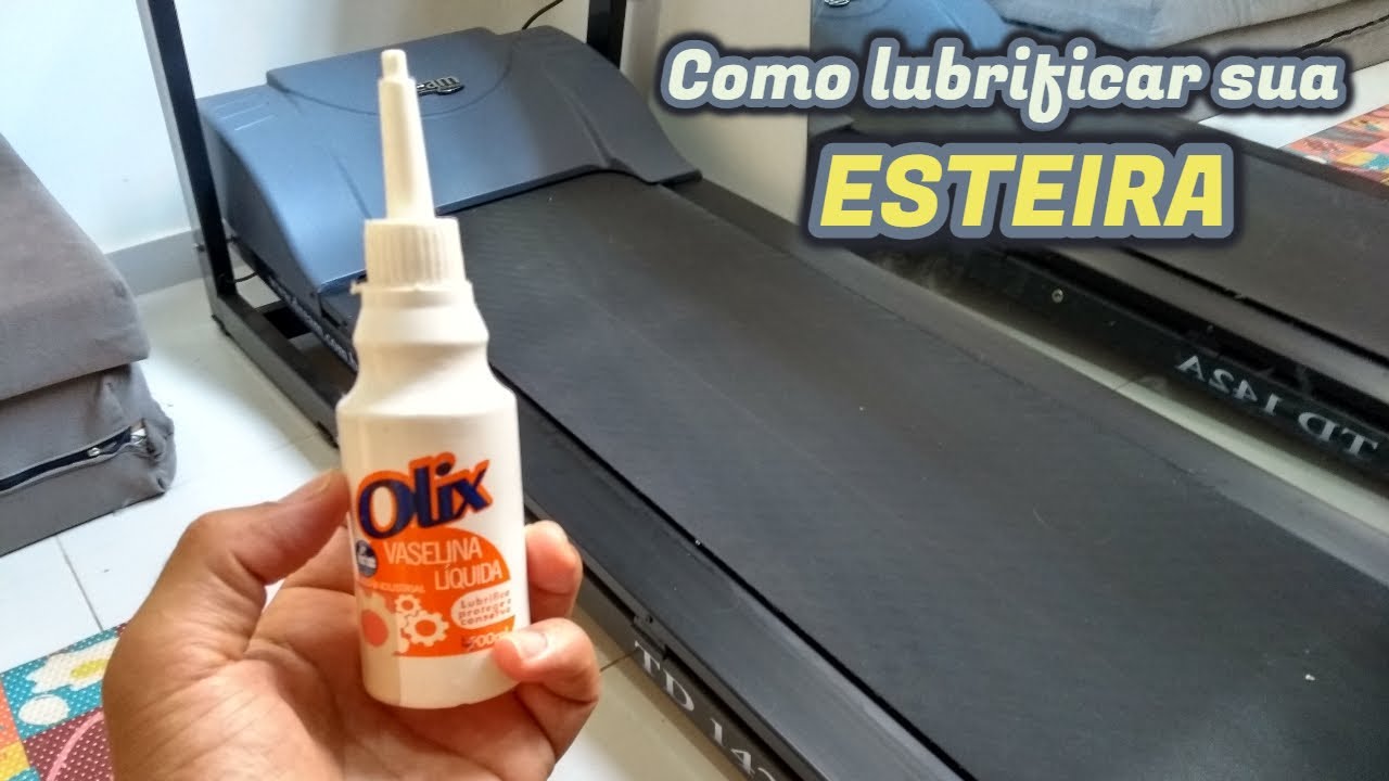 Como lubrificar minha ESTEIRA