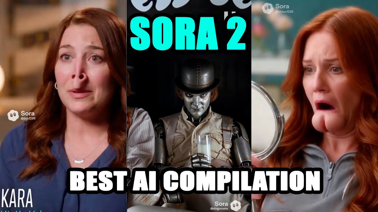 Sora 2 is UNHINGED: The Most Cursed Clips Ever Generated 🤡