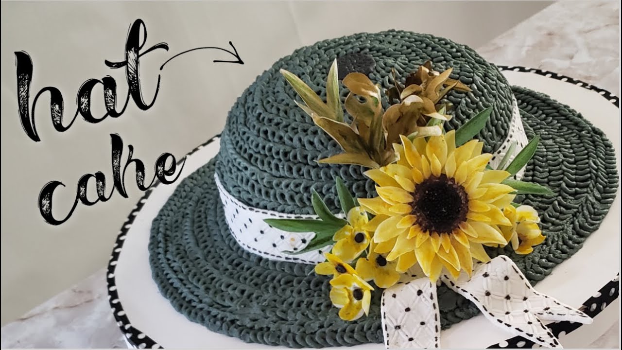 Viral Amazing Hat Cake : Amazing hat cake decorating just with 1 piping tip
