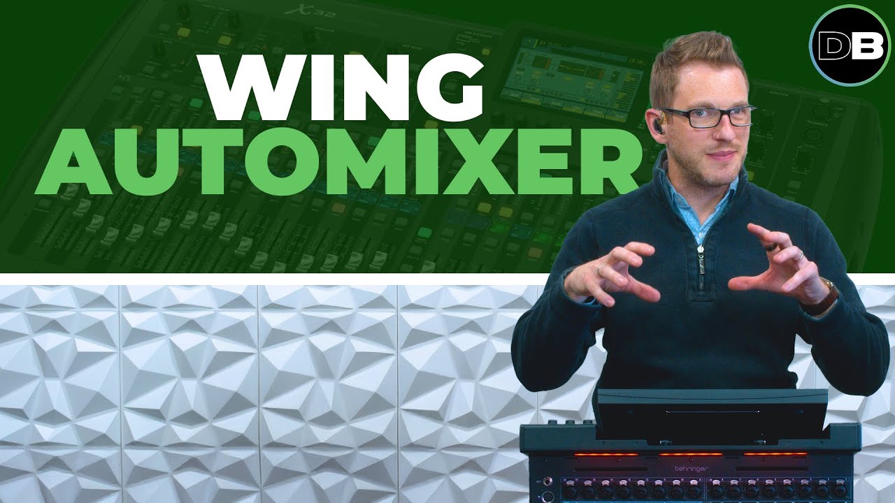 Using the 16 Channel Automixer on the Behringer WING