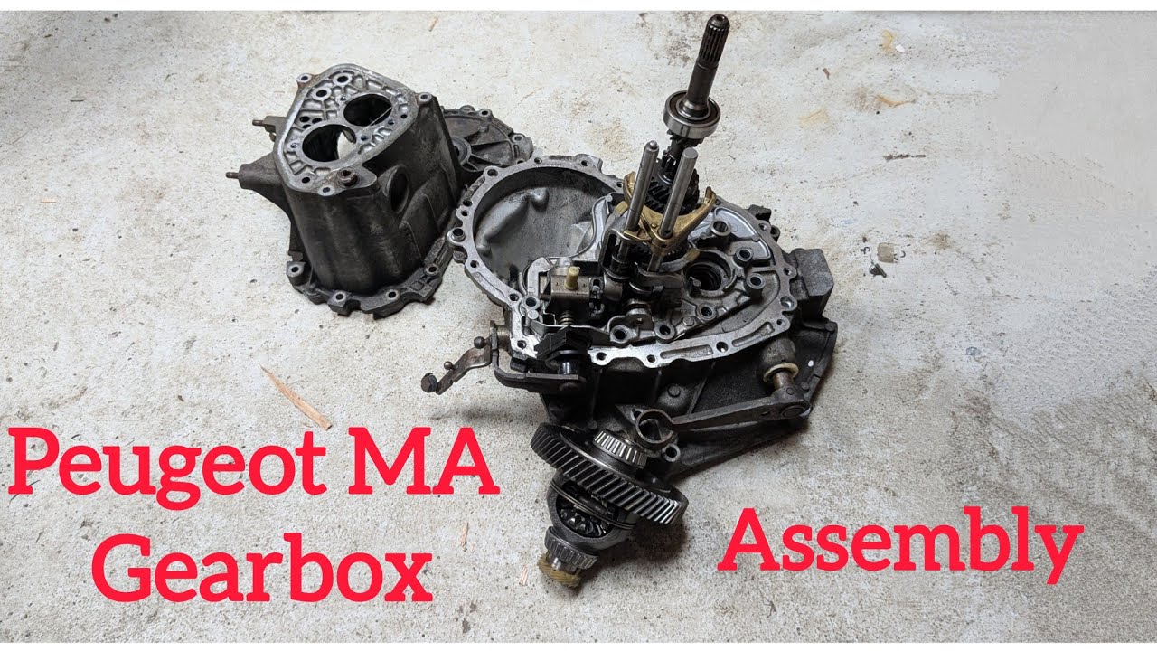 Peugeot MA gearbox assembly.