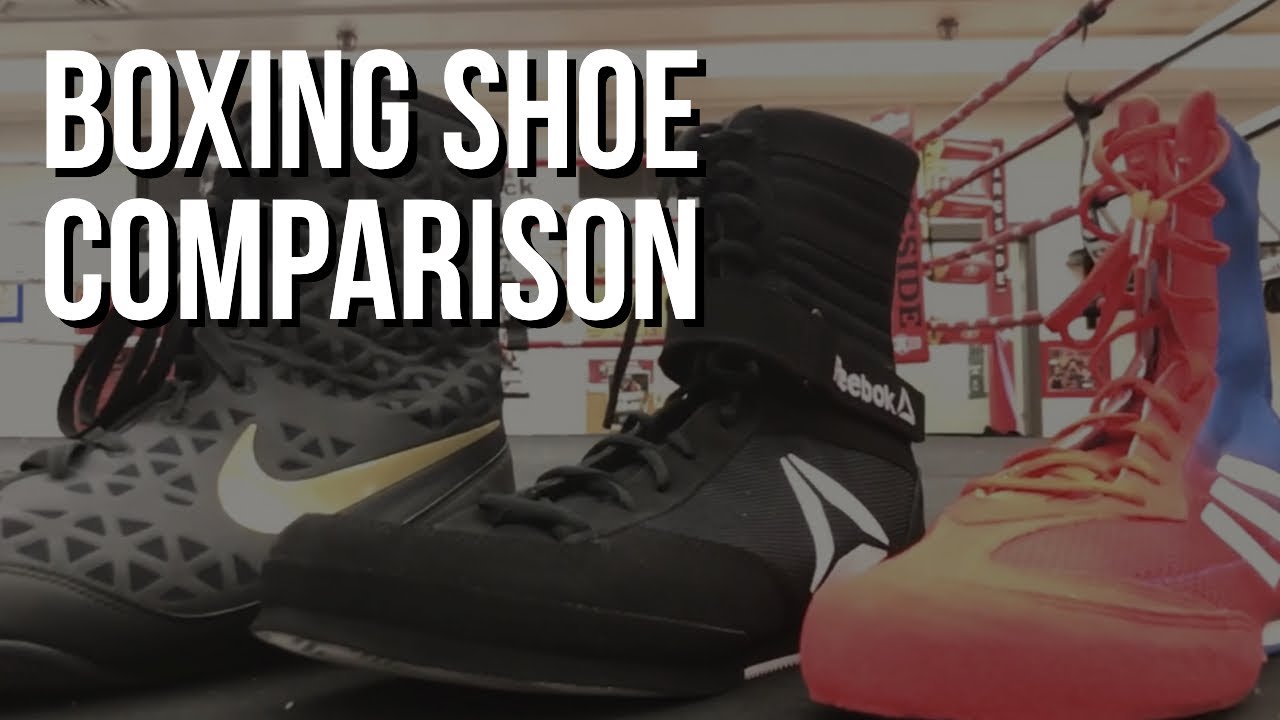 Nike KO vs Reebok Boxing Boot VS Adidas Box Hog Plus. Best Shoes around $100