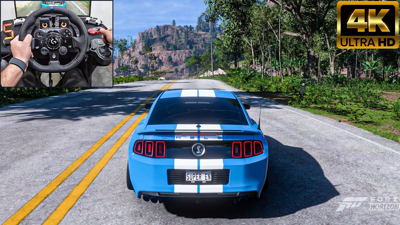 1000HP Shelby GT500 - Forza Horizon 5 | Logitech G923 Steering Wheel