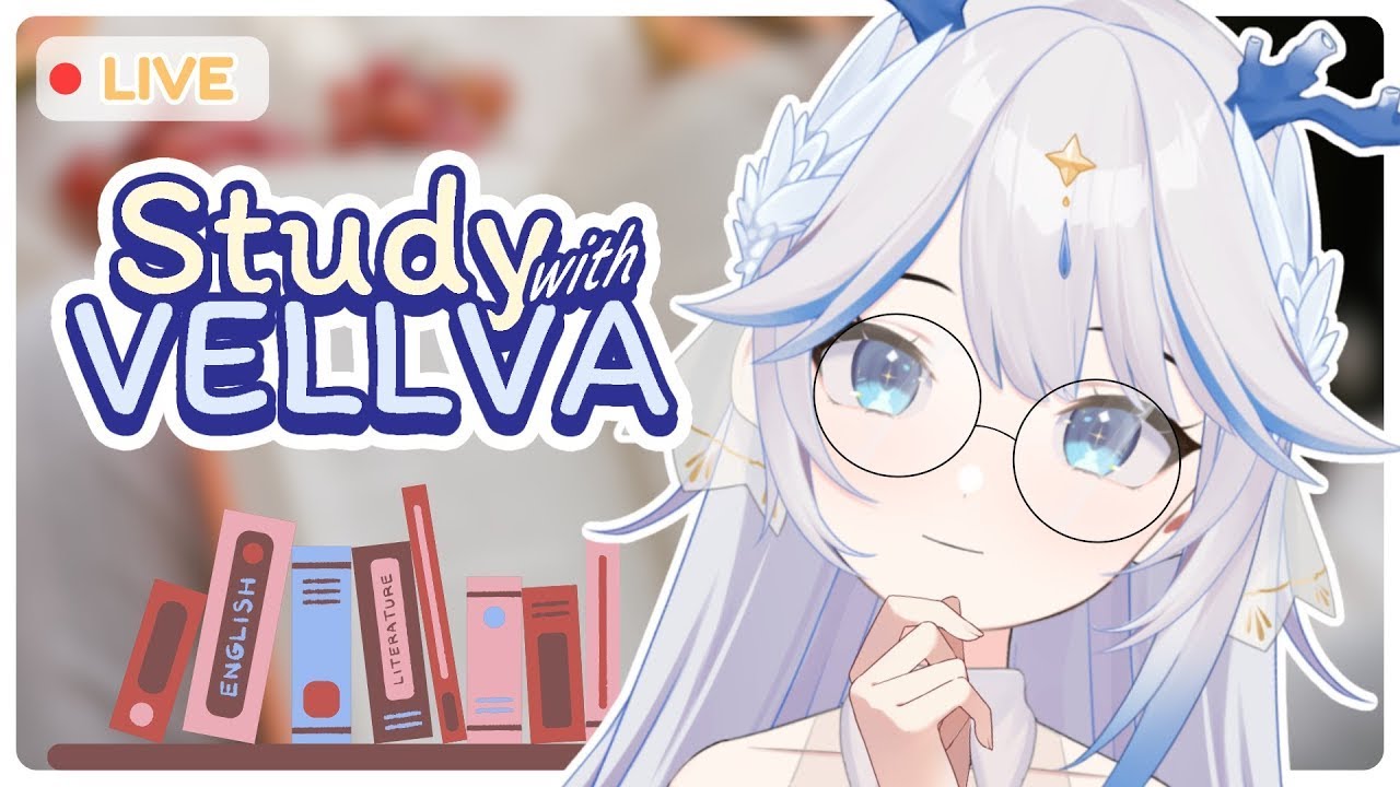【🔴Study with Me】อ่านแบบคนง่วง | Vellva Koray