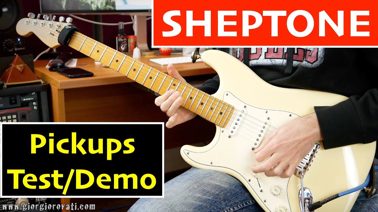 Sheptone Pickups on Fender Stratocaster - Test/Demo - Giorgio Rovati
