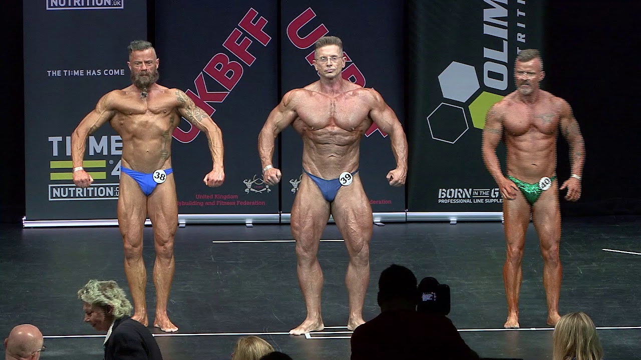 UKBFF Midlands Championships, Masters over 50 Bodybuilding