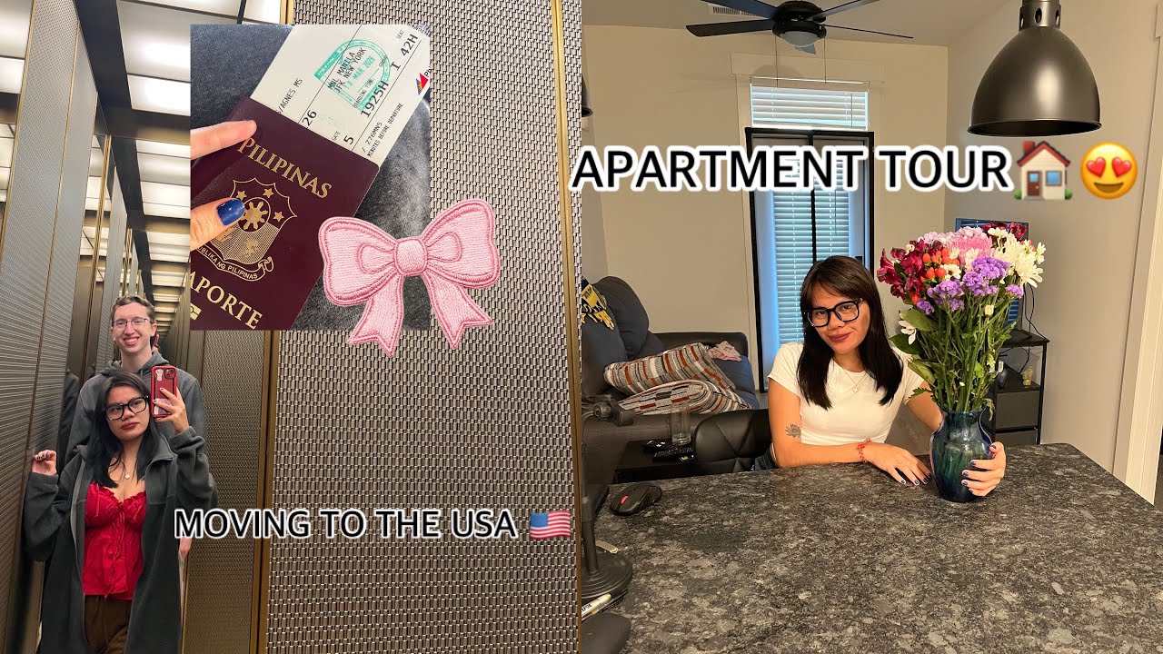 Filipina & American Couple | Moving to the USA + Room Tour