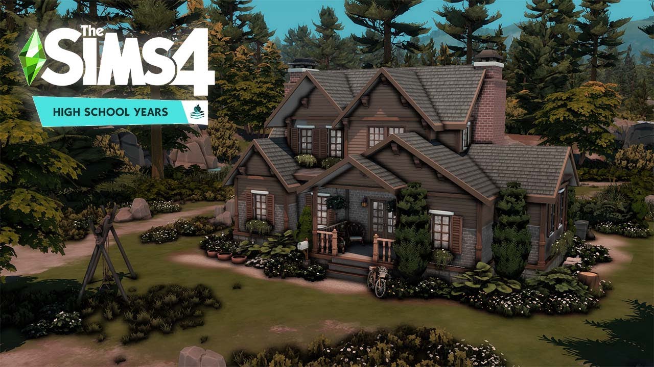 Copperdale family house / The Sims 4 High School years / No cc build