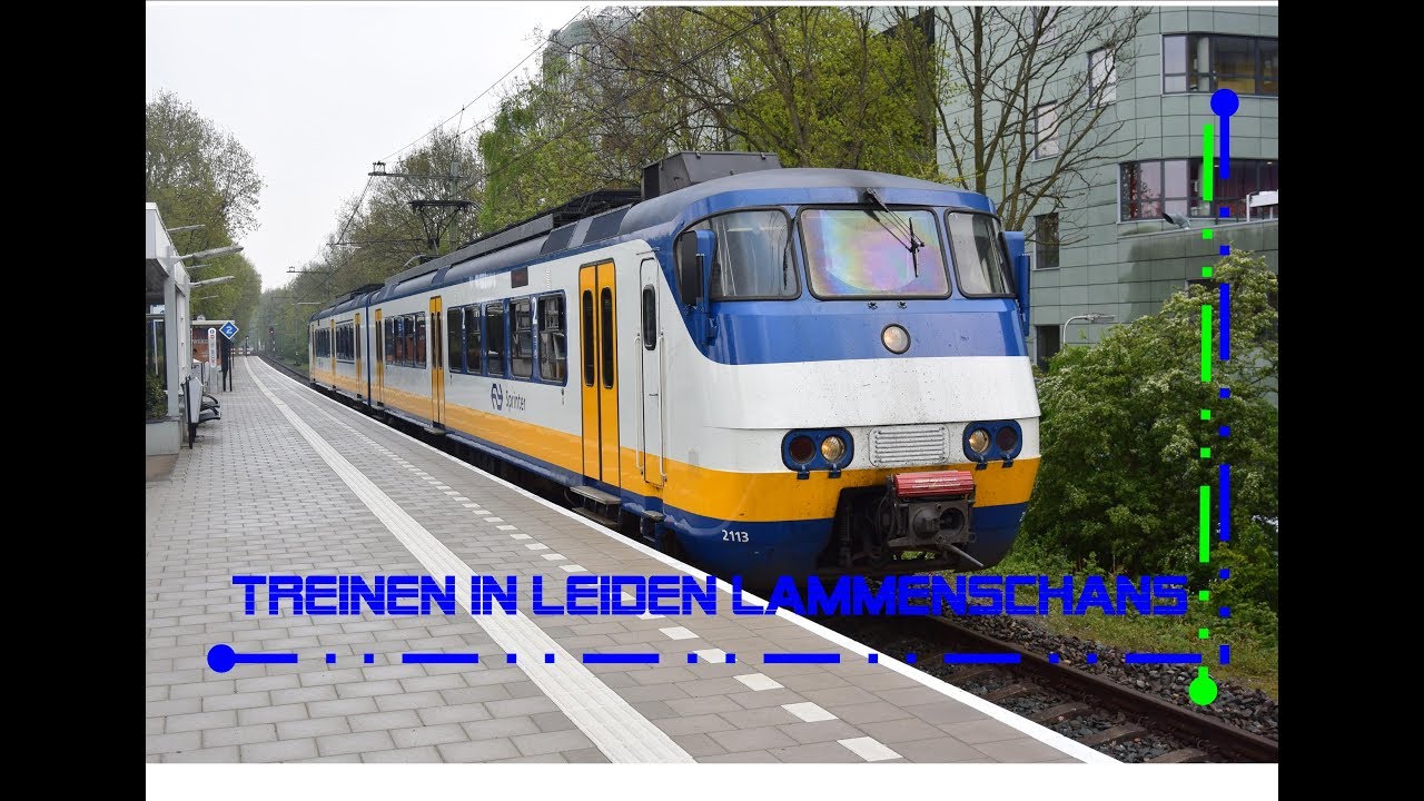 Treinen in Leiden Lammenschans