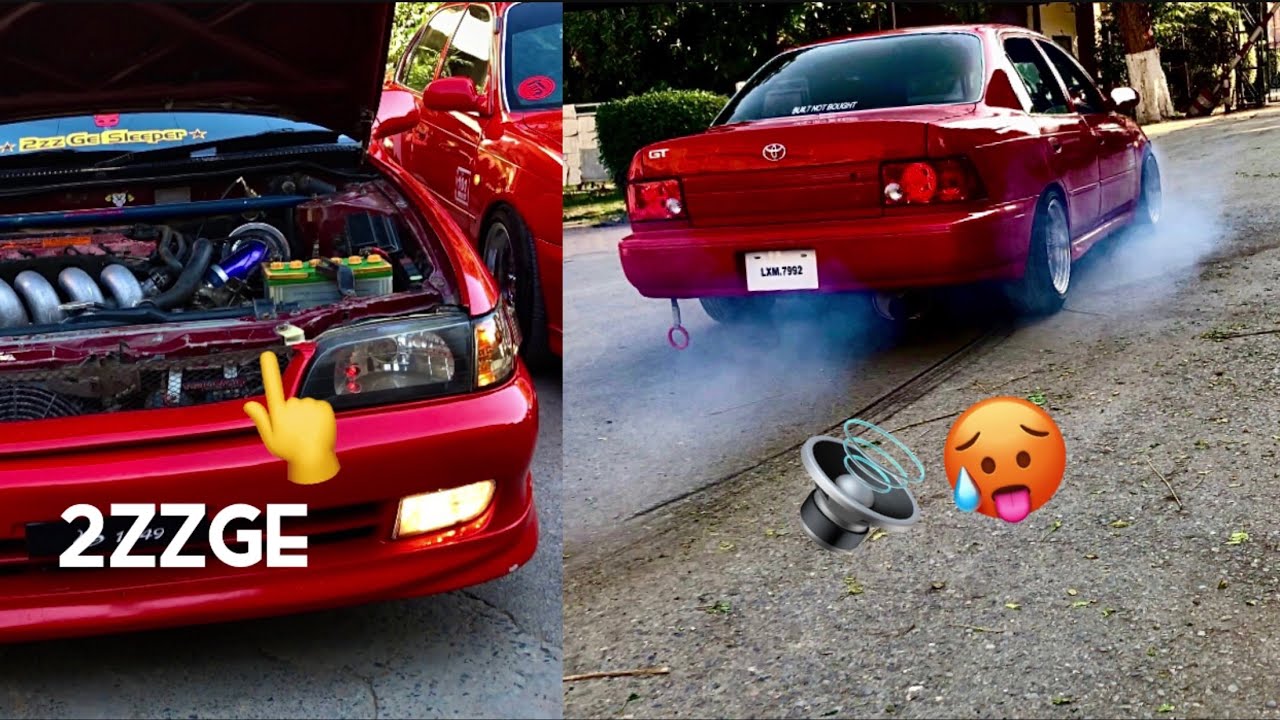 Modified Toyota Corolla 1998 🔰| 2zz-GE under the hood…🤤 | anti-lag, Burnout & more… | Mr. CAR’lo