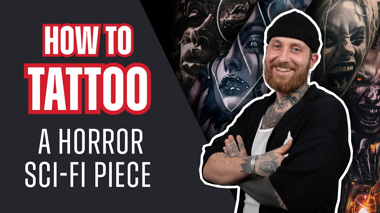 How to Tattoo Horror Sci-Fi with Tom Farrow | Tattoo Tutorial