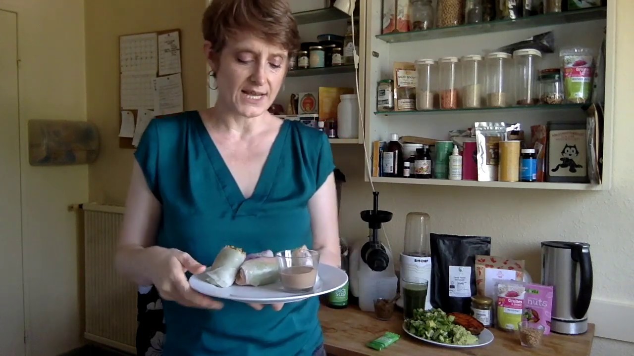 Manger cru pendant une semaine - Petit-d&eacute;jeuner, d&eacute;jeuner, d&icirc;ner, encas (exemple)