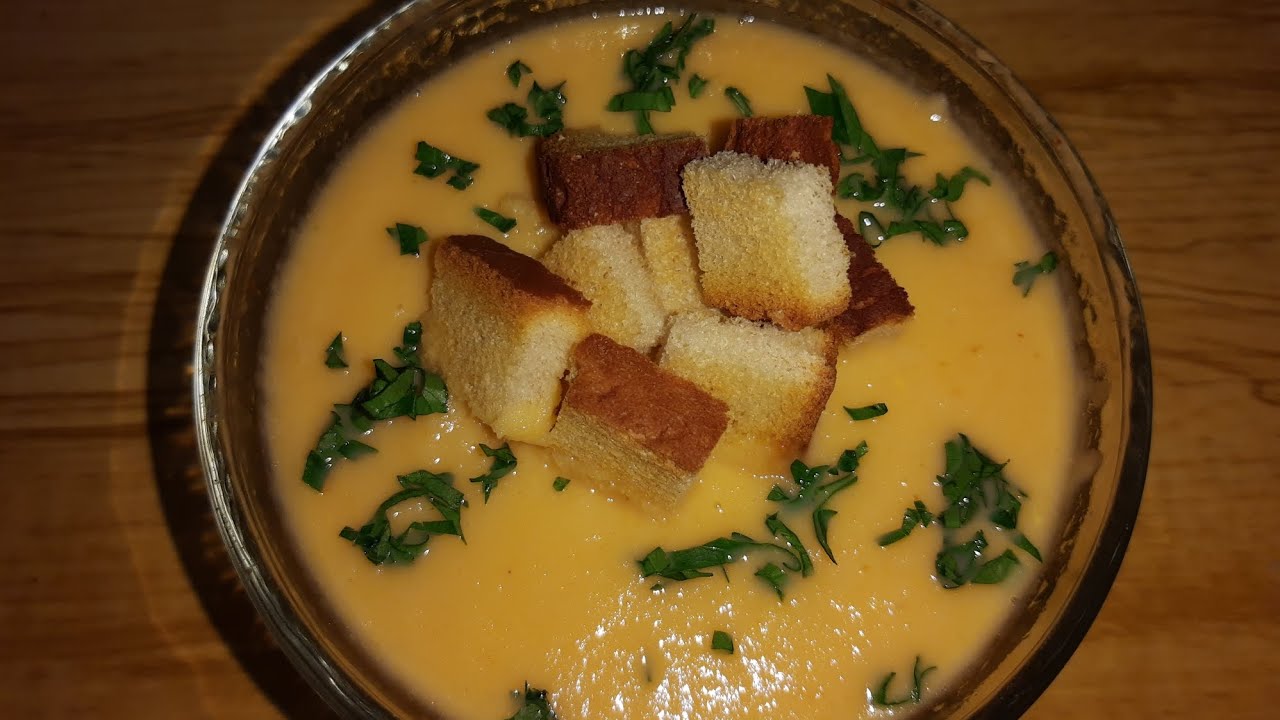 CREMA DE COLIFLOR Y ZANAHORIA