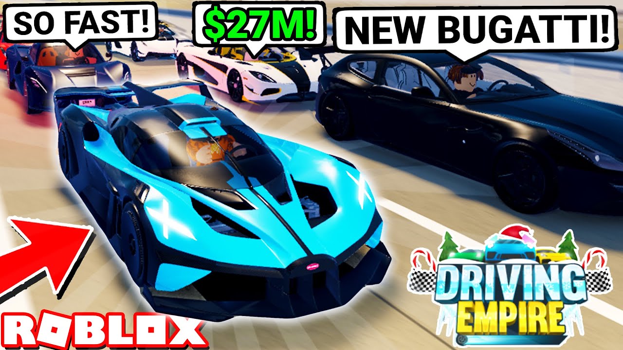 Buying The Fastest & Most Expensive Hyper Car in Roblox! [$27M] (Roblox Driving Empire)
