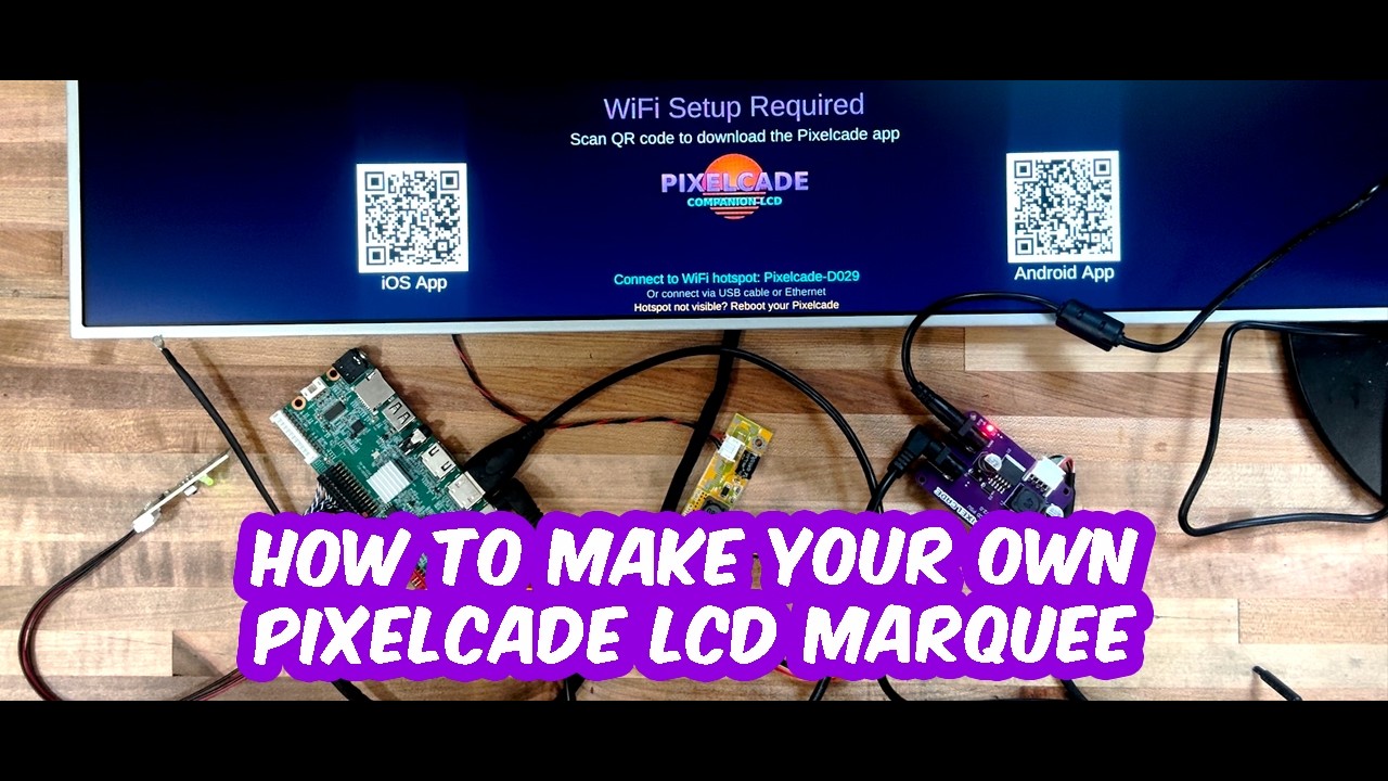 How to Make your Own Pixelcade LCD Marquee