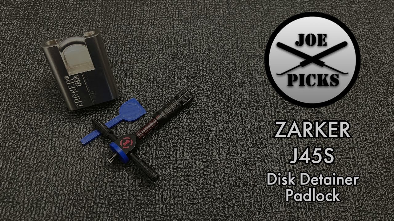 [91] Zarker J45S Disc Detainer Padlock