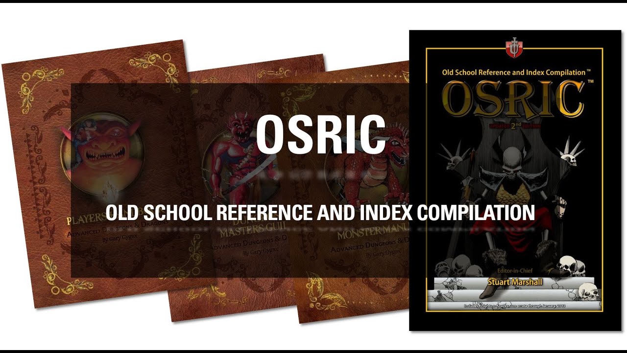 OSRIC — для игроков новой и старой школы