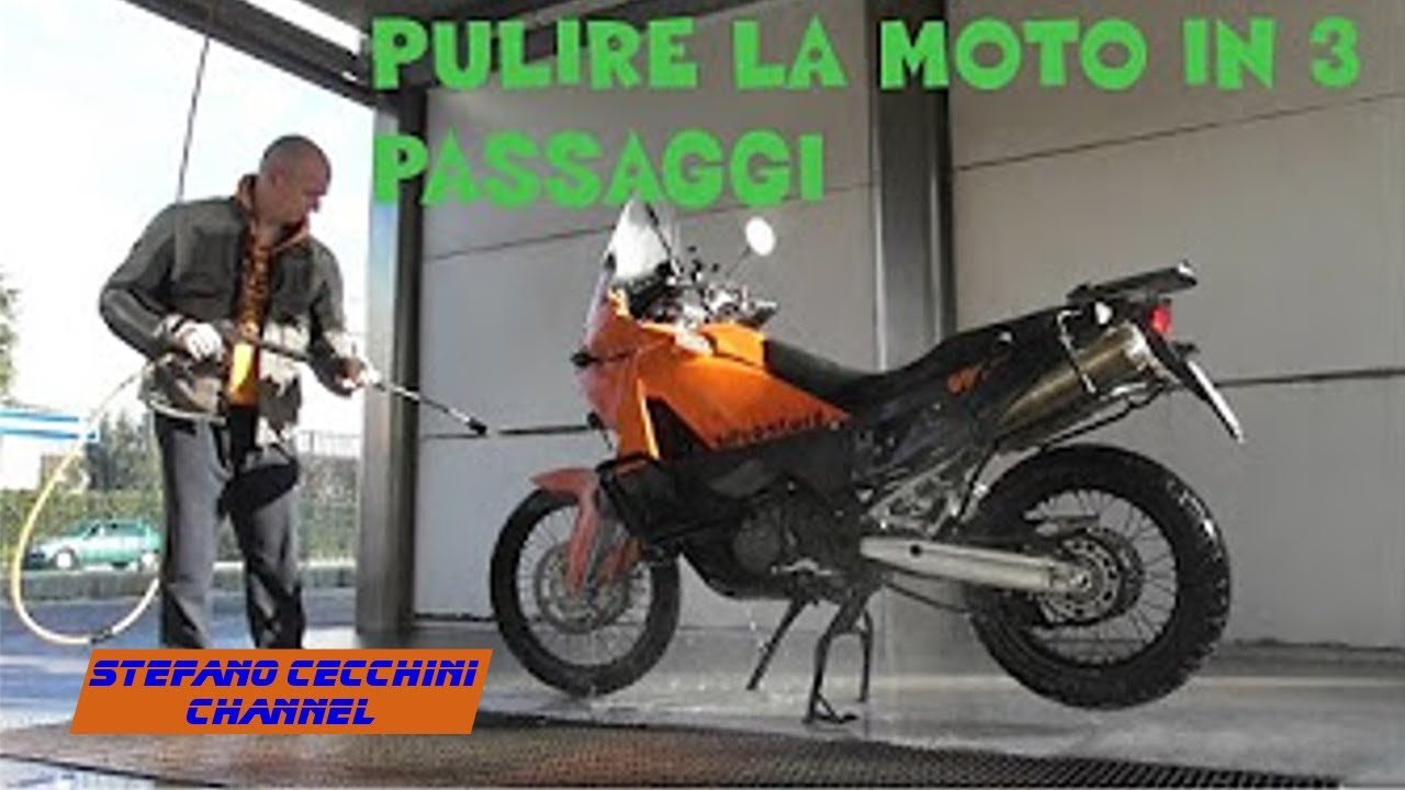 #97 Manutenzione della moto - Pulire la moto in 3 passaggi