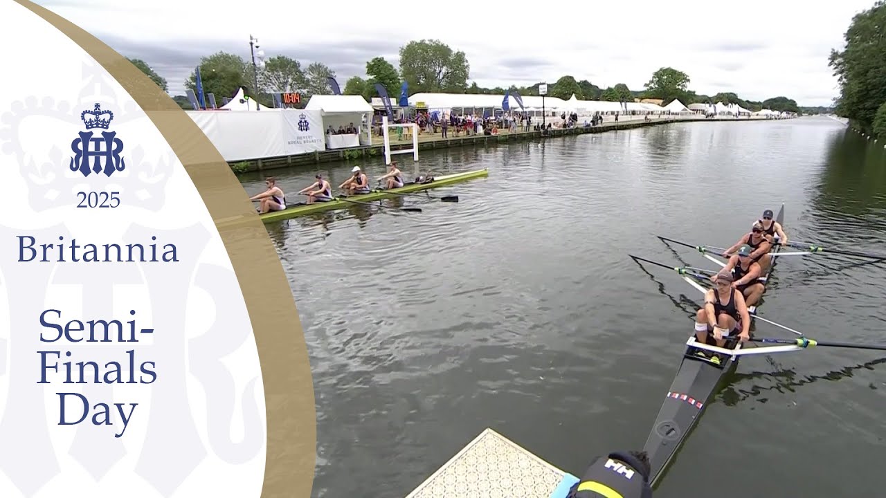 Molesey B.C. v Thames R.C. 'A' - Britannia | Henley 2025 Semi-Finals
