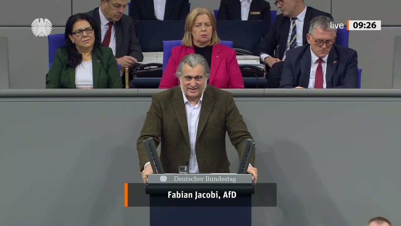 Fabian Jacobi Rede vom 19.12.2024 &ndash; Bundesverfassungsgericht (&Auml;. GG und BVerfGG), Abgeordnetengesetz