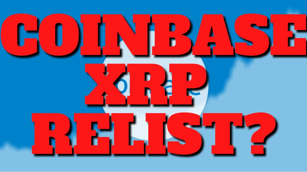 🚨RIPPLE XRP: COINBASE XRP RELISTING?? 40M XRP RECEIVED BY COINBASE🚨