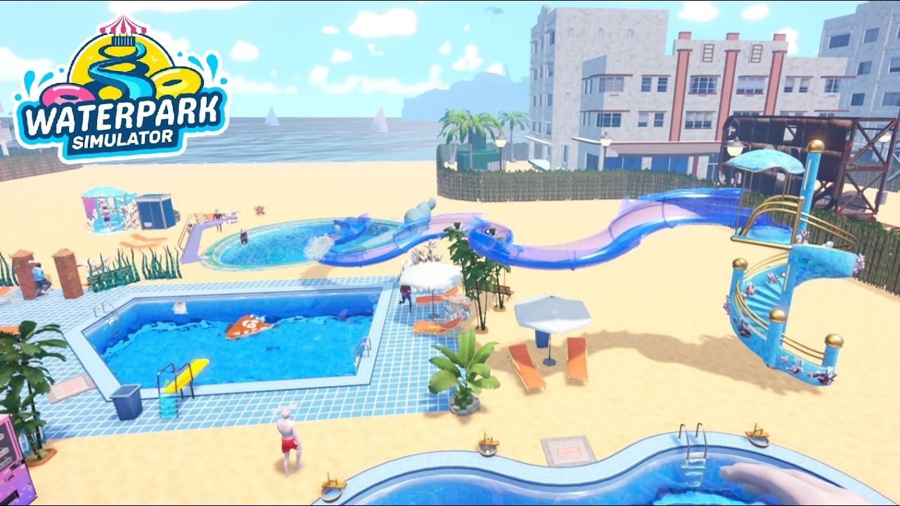 Reaching The Ocean As We Near 4 Stars ~ Waterpark Simulator