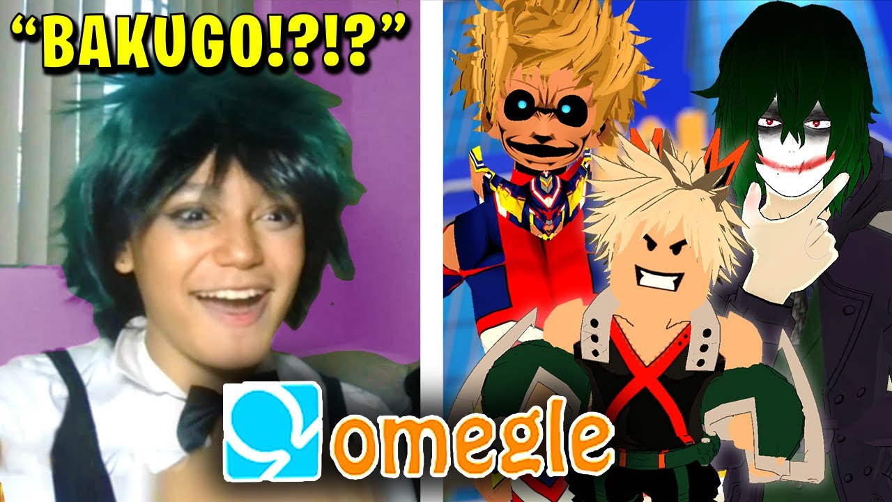 Специальный выпуск MHA, посвященный Хэллоуину, на Omegle (MHA VR)