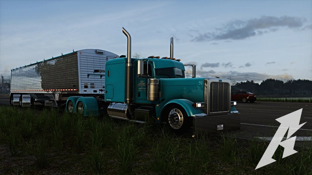 ATS | Realistic Rainy Texas Drive 🌾| Project Next-Gen Spring | Project Ultimate Reshade | 4K POV |