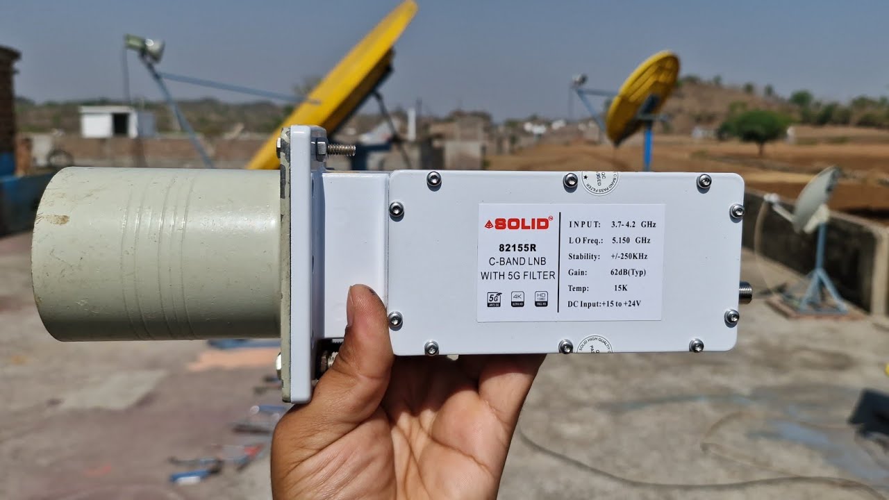 Solid 82155R C-Band 5G LNB Details