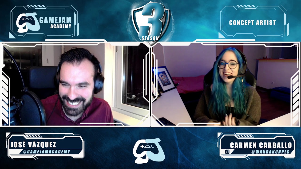 🎨 ¿Cómo TRABAJAR como *CONCEPT ARTIST* en una EMPRESA de VIDEOJUEGOS? (Con Carmen Carballo)
