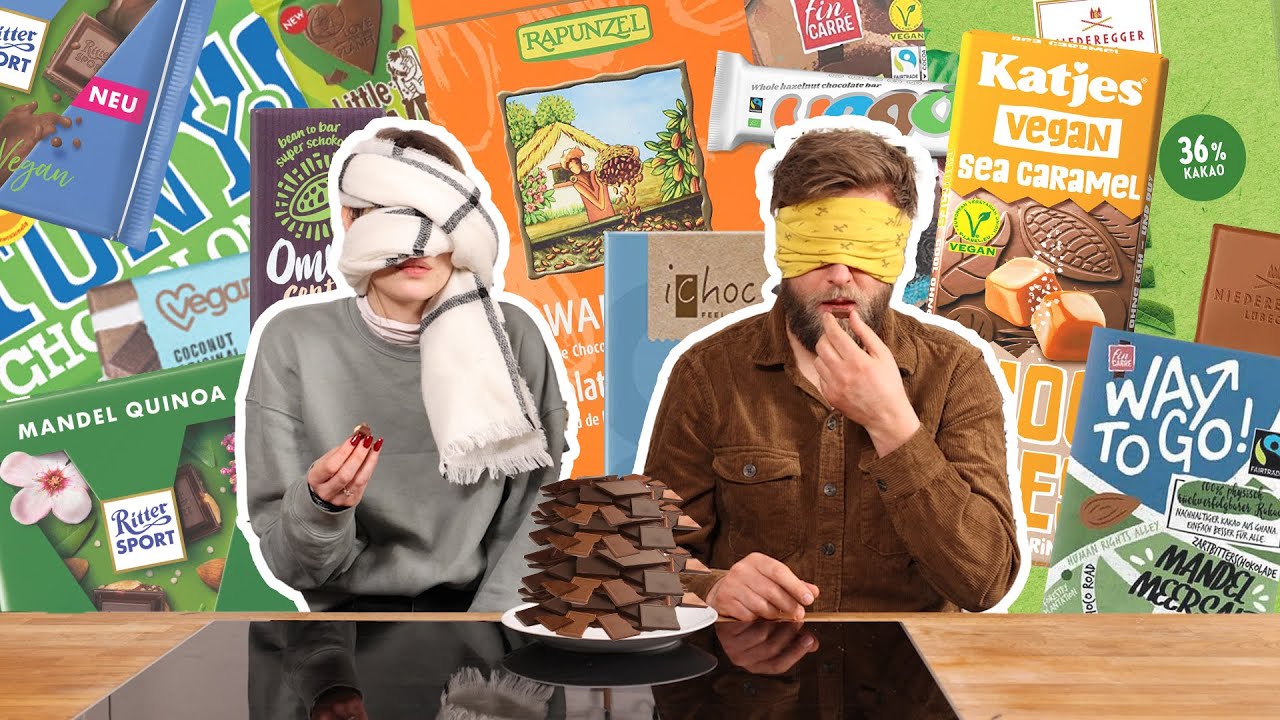 BLINDTEST: die beste vegane Schokolade!