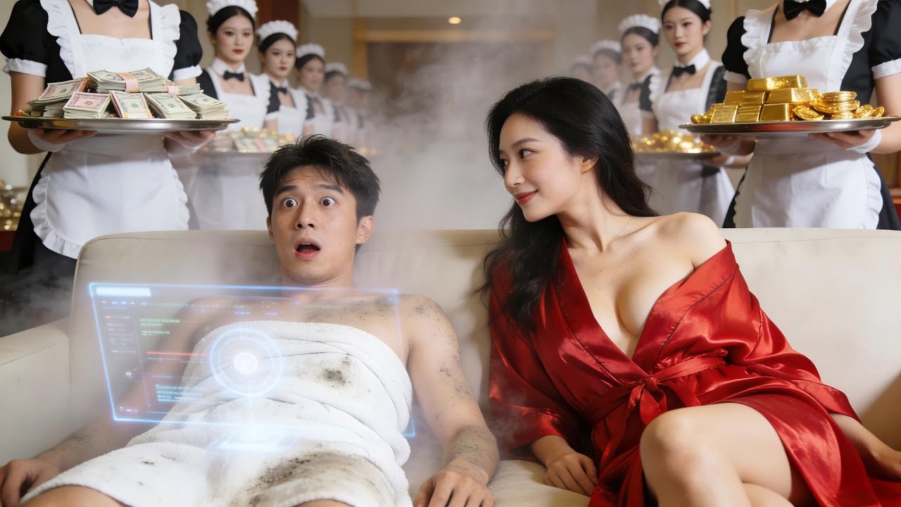 窮小夥被分手後綁定係統改寫命運，校花女神，美女明星全都投懷抱...#短劇 #系统 #逆袭