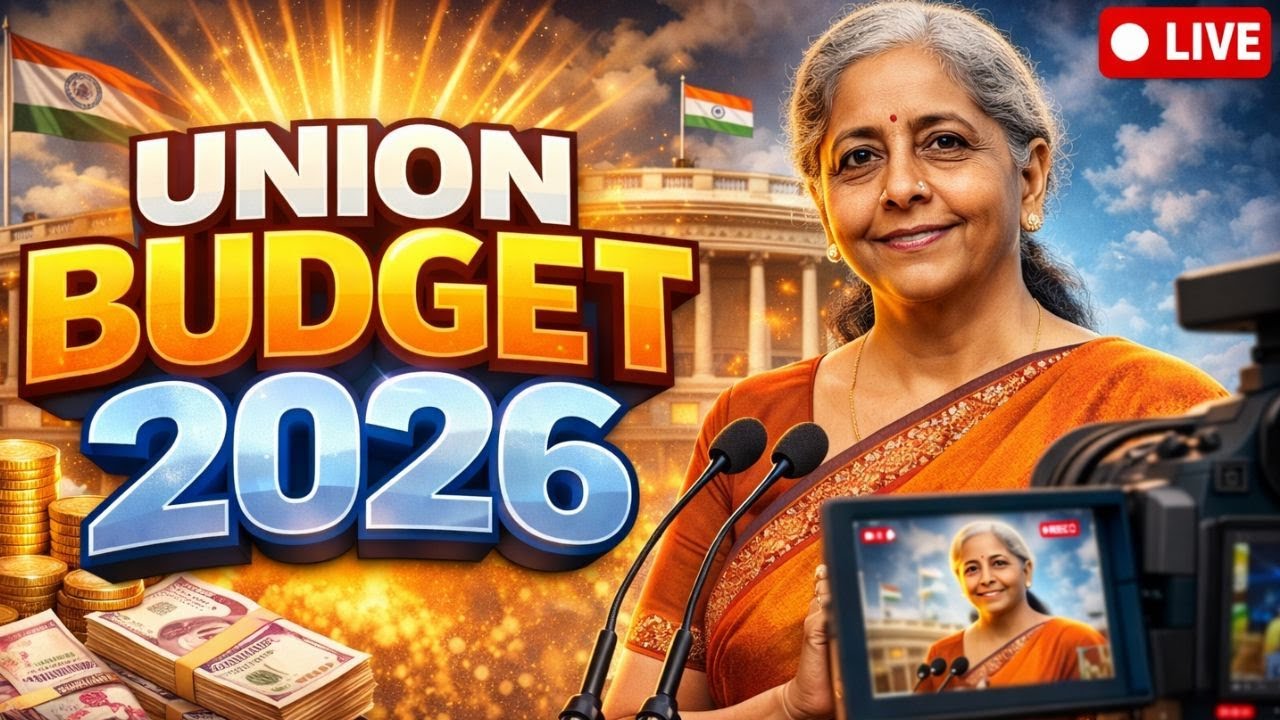 🔴LIVE :Budget 2026 | Union Budget 2026 Live Streaming | Nirmala Sitharaman | Lok Sabha Budget Speech