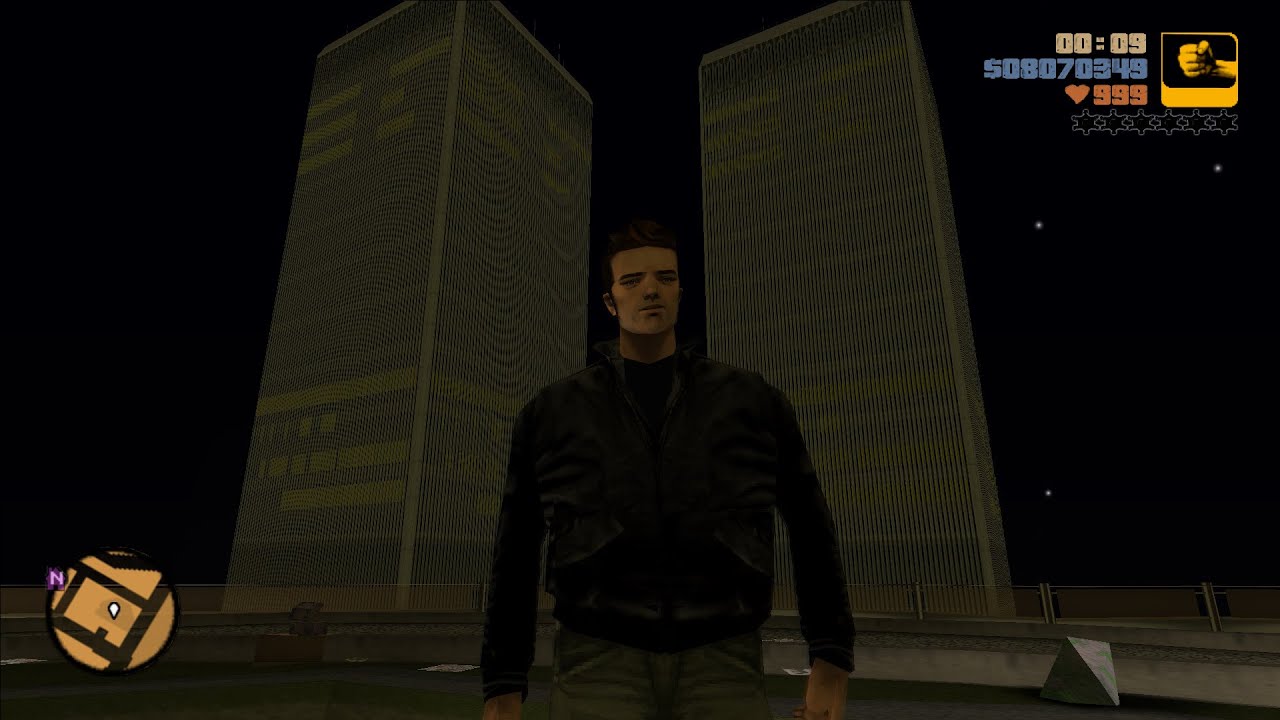 Explorando As Torres Gemeas So Que No GTA 3