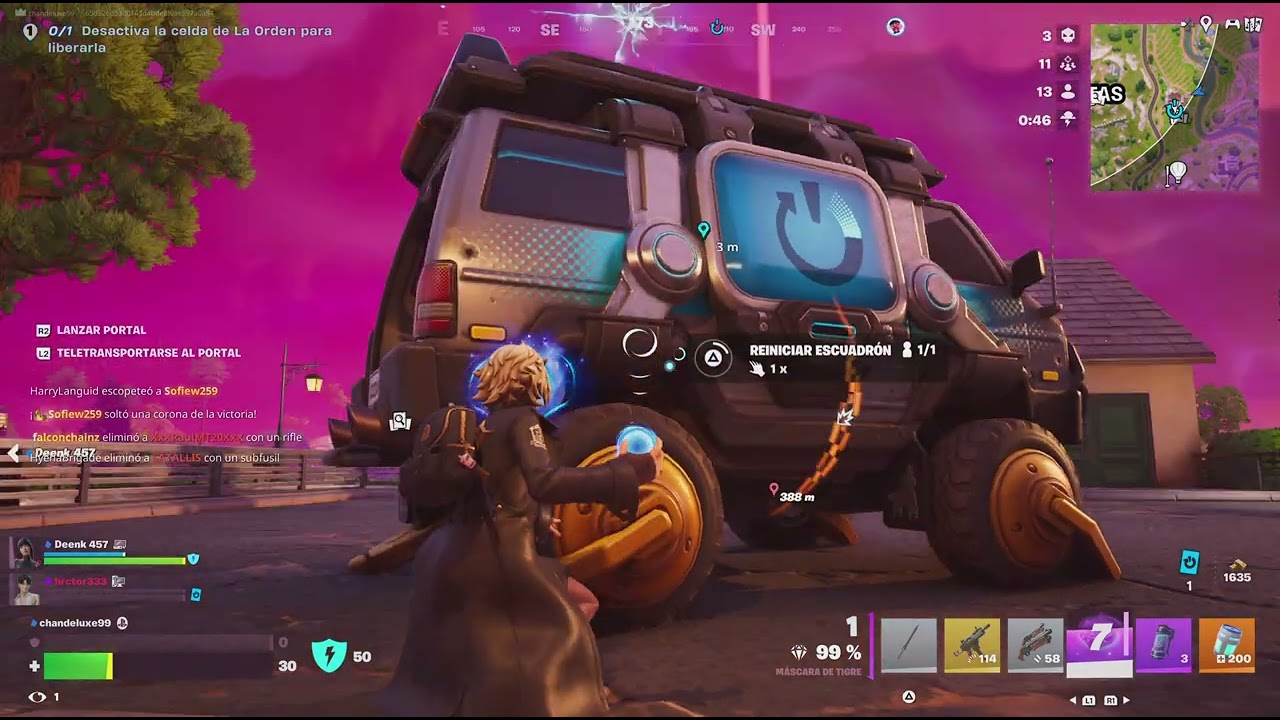 Fortnite - Nos hacen los mandados con la Espada de Rumi