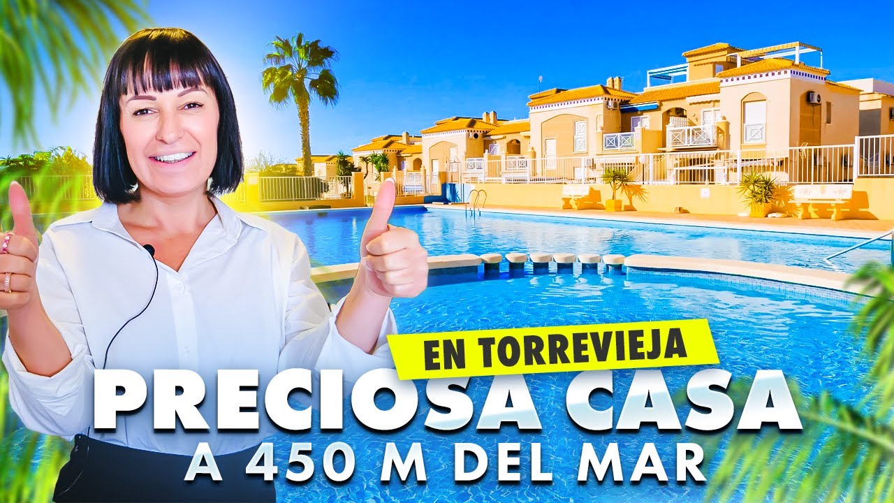 Preciosa casa a 450 m del mar en Torrevieja | Inmobiliaria Alegria