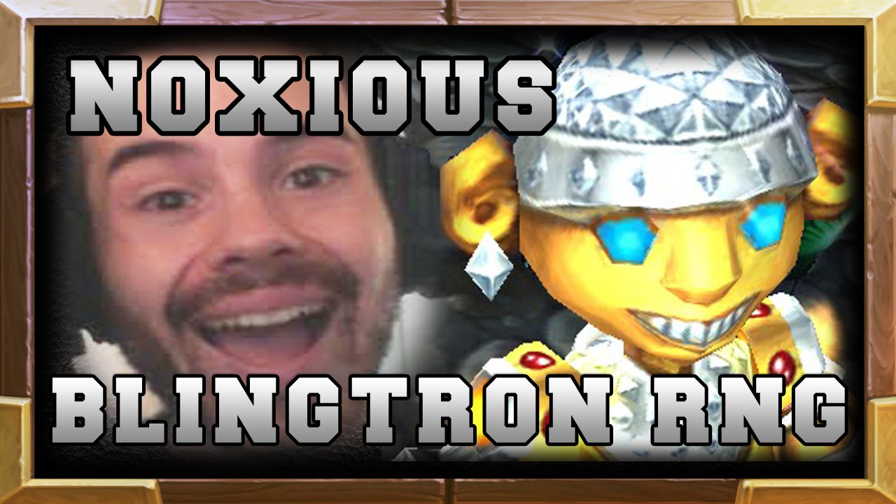 Noxious Blingtron 3000 Super RNG Win! (Hearthstone)