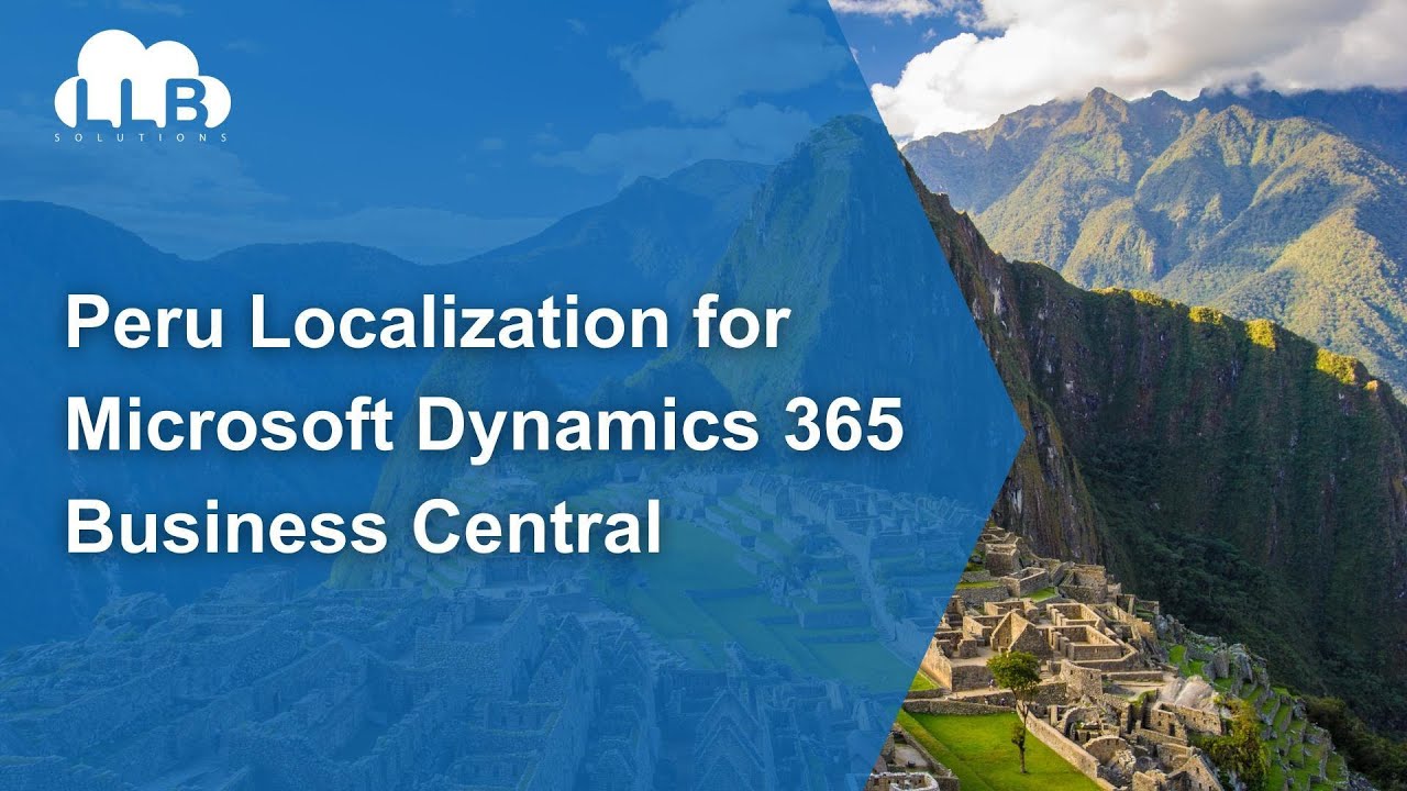 Peru Localization for Microsoft Dynamics 365 Business Central