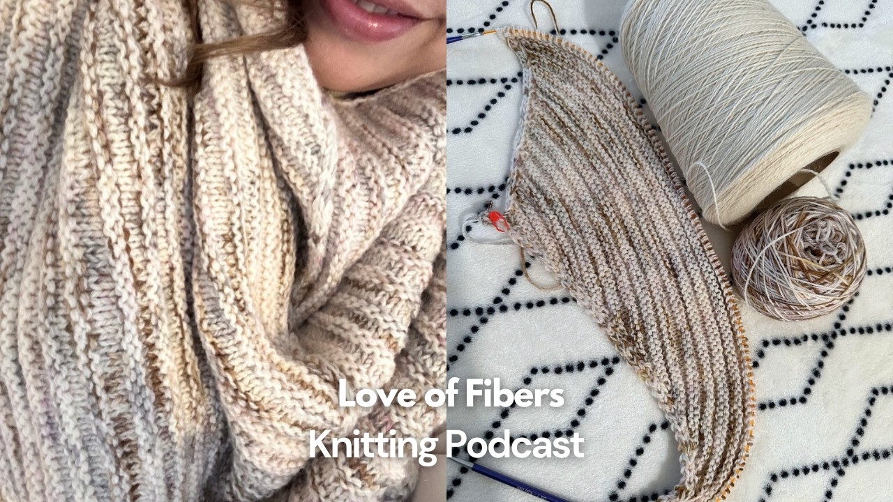 Knit the Traveler Shawl: Easy Beginner Shawl Knitting Pattern by Andrea Mowry | Ep.30